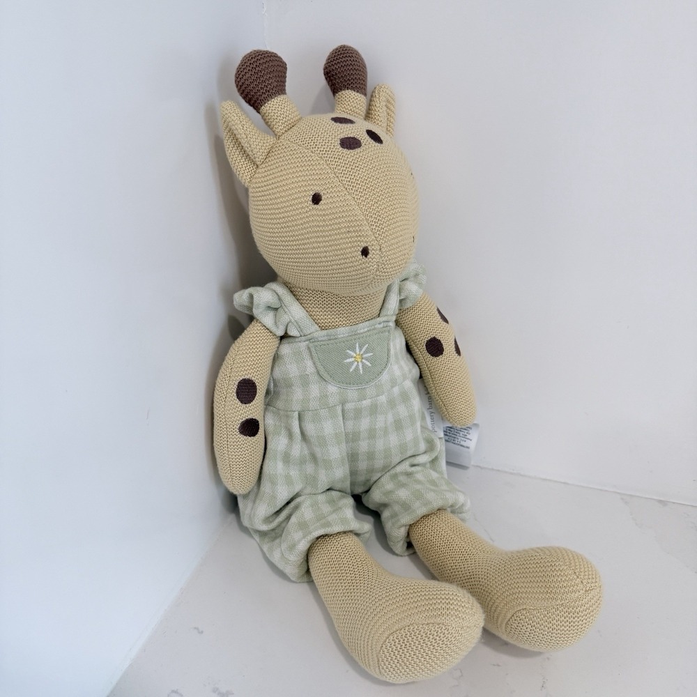 Pottery Barn Kids Gemma Giraffe Collectible Knit Plush Doll Stuffed Animal 18" - Picture 2 of 15